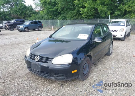 2007 Volkswagen Rabbit из США, поврежденный, VIN WVWBR71K07W183334